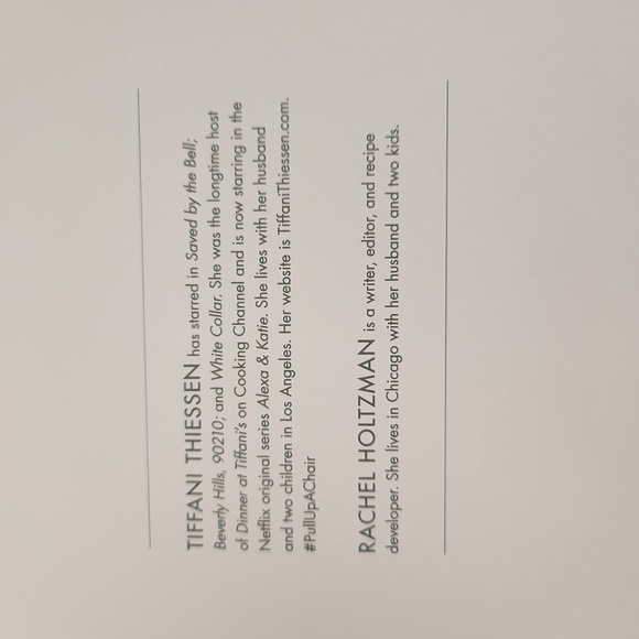 Pull up a Chair by Tiffani Thiessen Cookbook - Picture 7 of 8